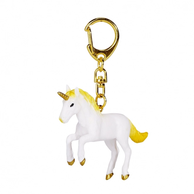 Mojo unicorn keychain yellow