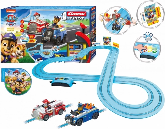 Circuit automobile Carrera First Pat’ Patrouille 3,5 m