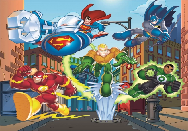 Clementoni DC Super Friends Progressive Puzzle Set