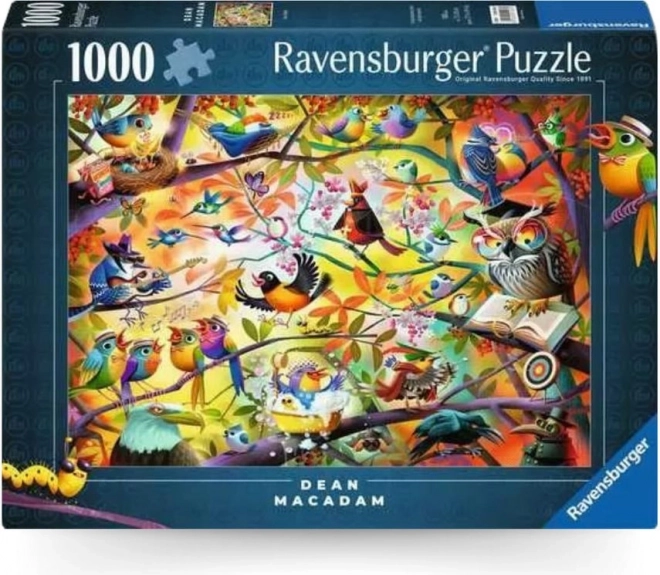 Ravensburger Busy Birds 1000 Piece Puzzle