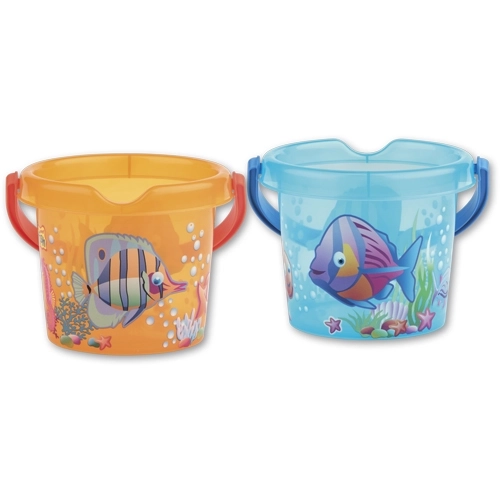 Androni Transparent Fish Bucket For Sand