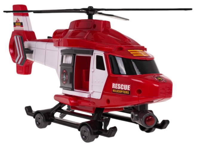 Rescue Helicopter Fire Brigade Toy