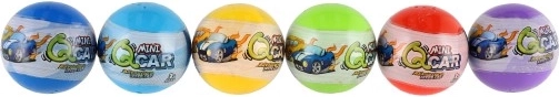 Surprise Ball with Plastic Car 5 cm with Pull-Back