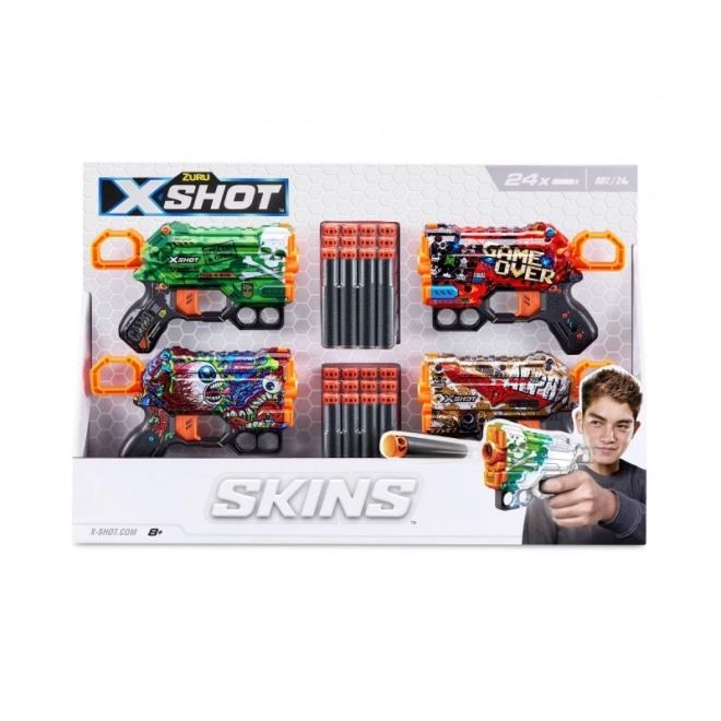 X-Shot Skins Menace Blaster Set