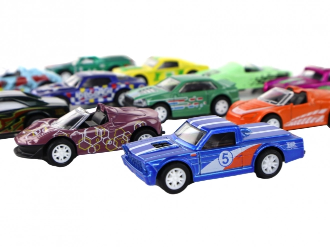 Metal Friction Toy Car Set