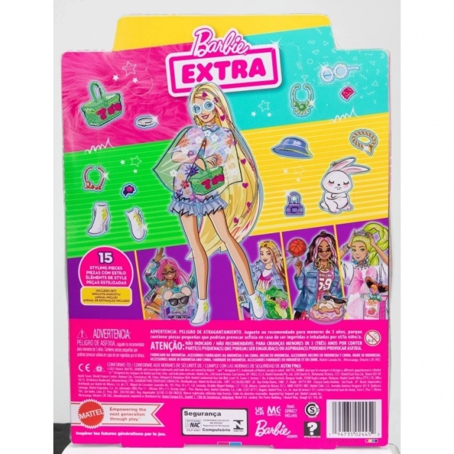 Barbie Extra Fashion Doll with Bunny