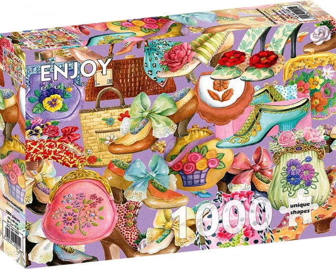 Enjoy fashion accessories puzzle 1000 pieces