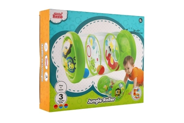 Inflatable Baby Educational Roller with Balls