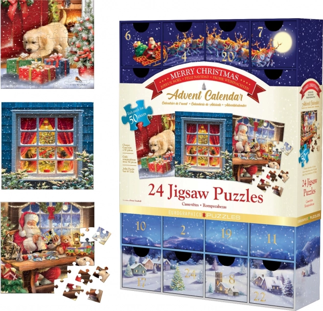 Eurographics Puzzle Advent Calendar: Merry Christmas