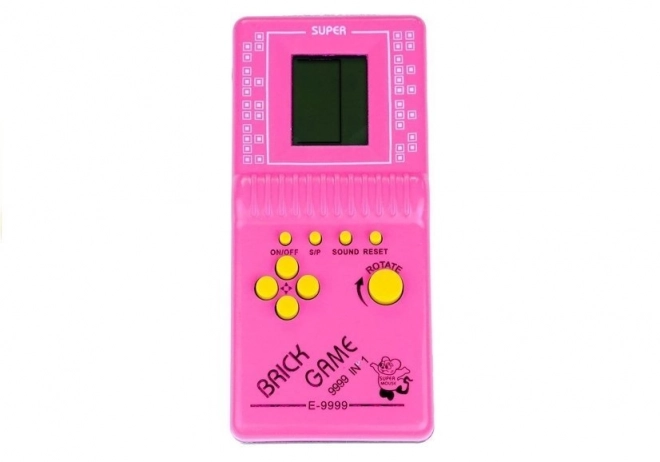 Pocket Pink Electronic Tetris Game