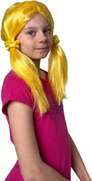 Playful pigtails for an authentic look