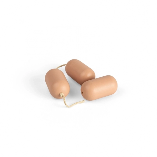 Bigjigs Toys Wooden Sausages