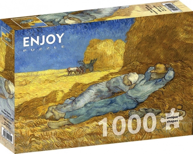 Puzzle Rest After Work by Vincent Van Gogh