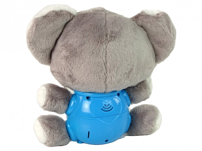 Interactive Grey Koala Projector Toy