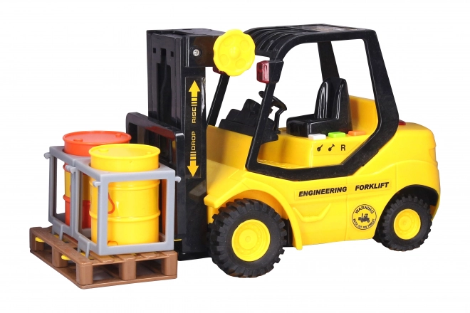 Yellow-black Forklift Toy