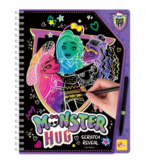 Monster High Scratch Reveal Sketchbook