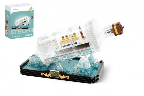 Mini Titanic in a Bottle Building Set