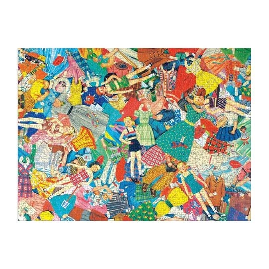 Vintage Paper Dolls Puzzle 1000 Pieces