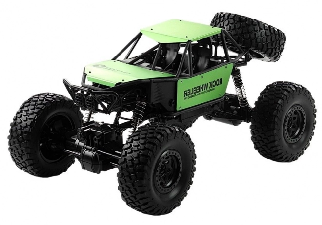 Remote Control Monster Truck with Suspension Green