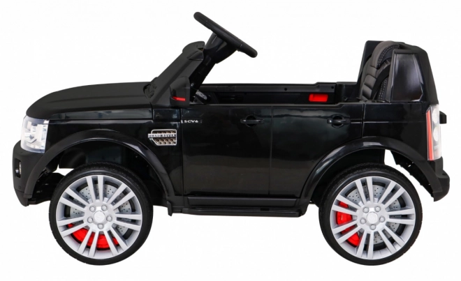 Elektrické autíčko pre deti Land Rover Discovery čierne