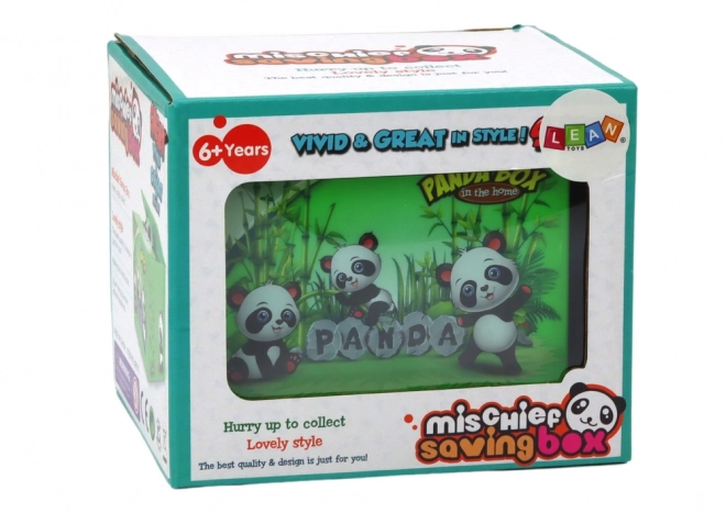 Panda Piggy Bank for Saving