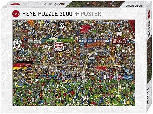 HEYE Puzzle History of Football 3000 pieces