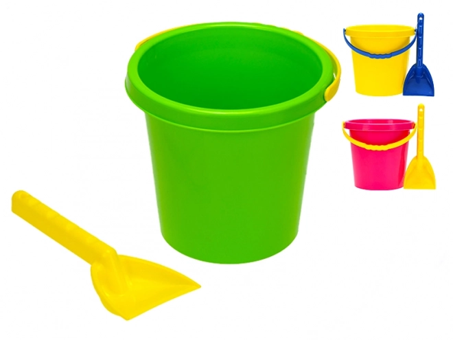 Sand Bucket and Shovel Set