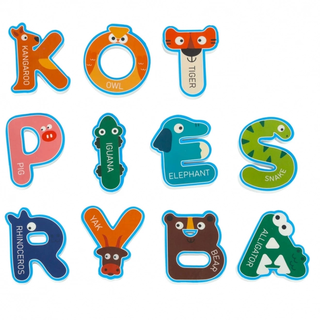 Foam Bath Puzzle Alphabet