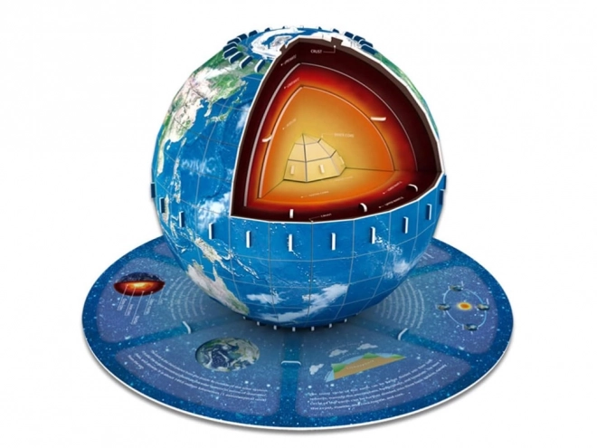 3D Earth Puzzle - 50 Pieces