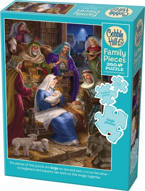 Cobble Hill Familienpuzzle Heilige Nacht 350 Teile