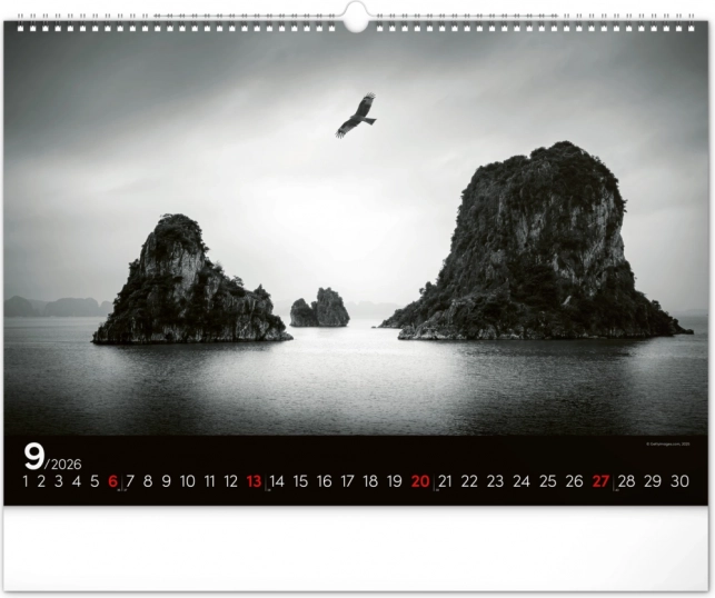 Calendrier mural Paysage de rêve 2026