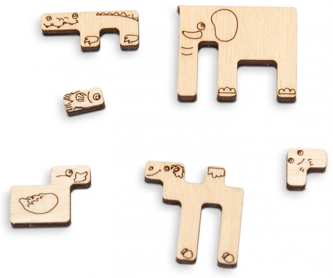 Wooden 3D Puzzle Zoo