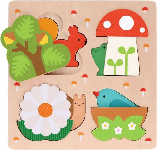 Petit Collage Insert Puzzle - This is My Home