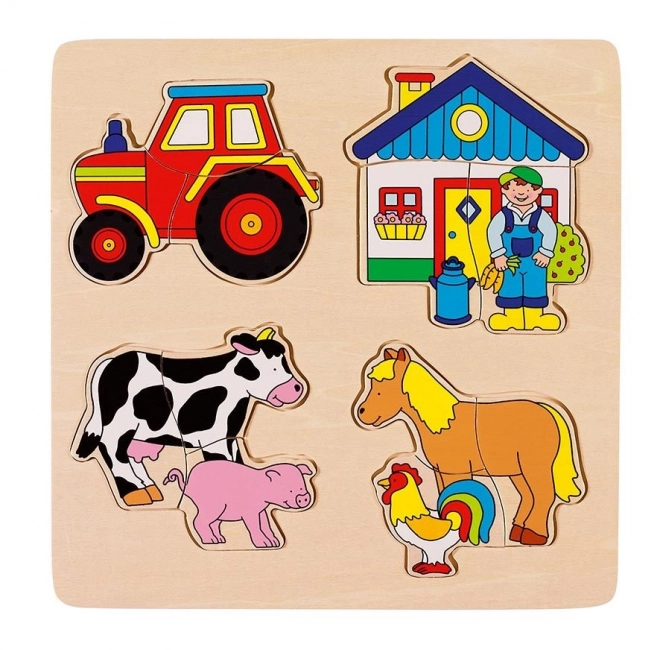 Farm Life Puzzle Set