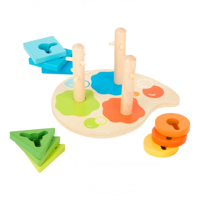 Small Foot Wooden Color and Shape Game