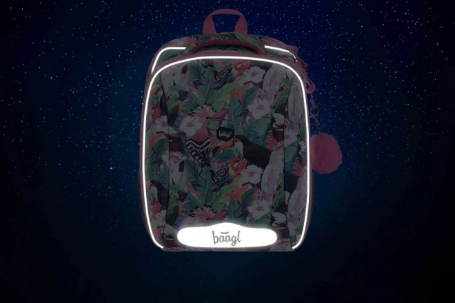 Baagl School Backpack Shelly Toucan