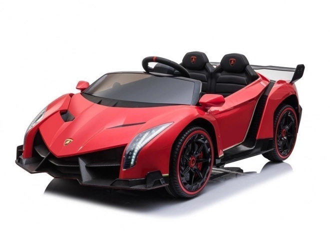 Electric Ride-On Lamborghini Veneno Red