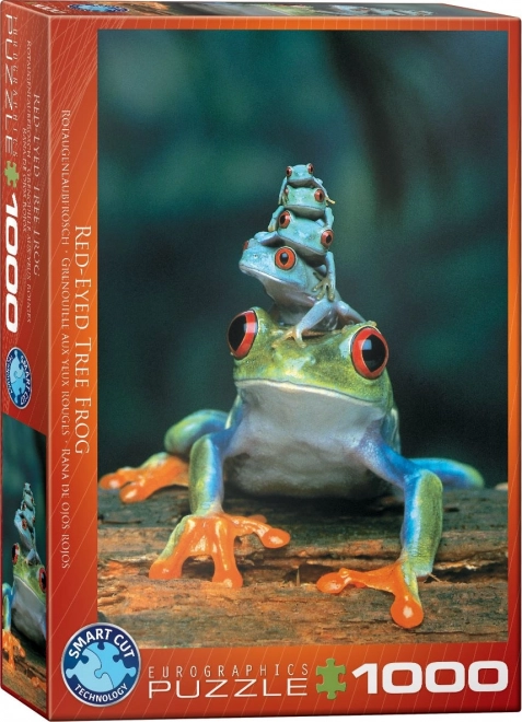 Red-Eyed Tree Frog 1000-Piece Puzzle