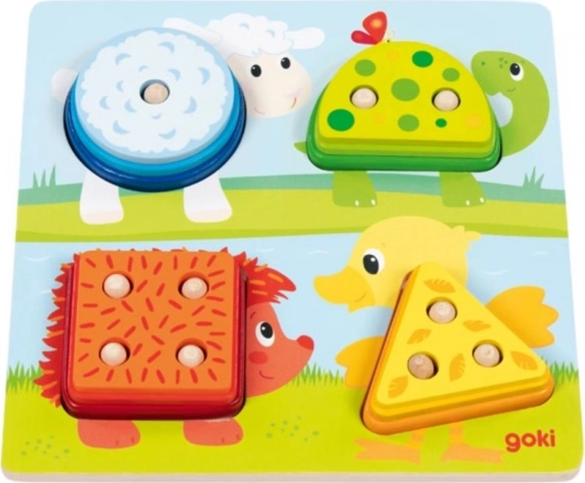 Goki Wooden Shape Matching Puzzle