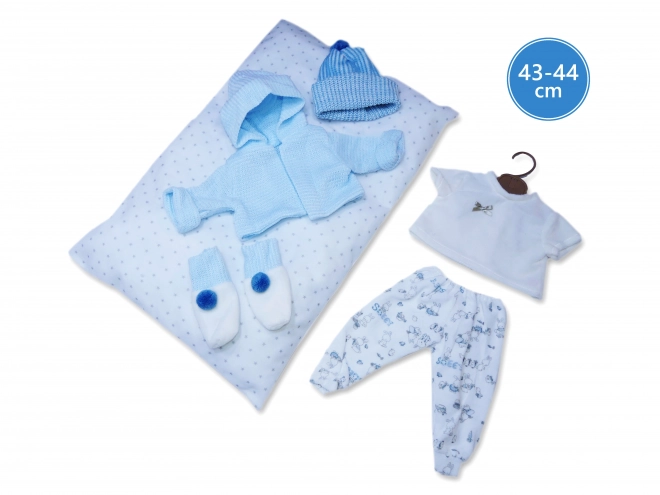 Llorens baby doll outfit with pillow set