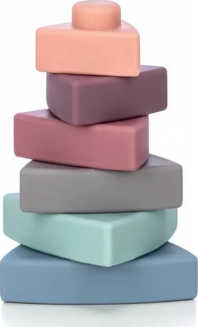 Silicone Stacking Triangle Toy