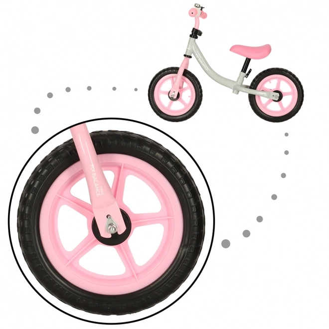 Trike Fix Balance Running Bike Gray Pink