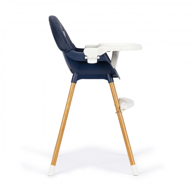 2-in-1 Feeding Chair Dark Blue