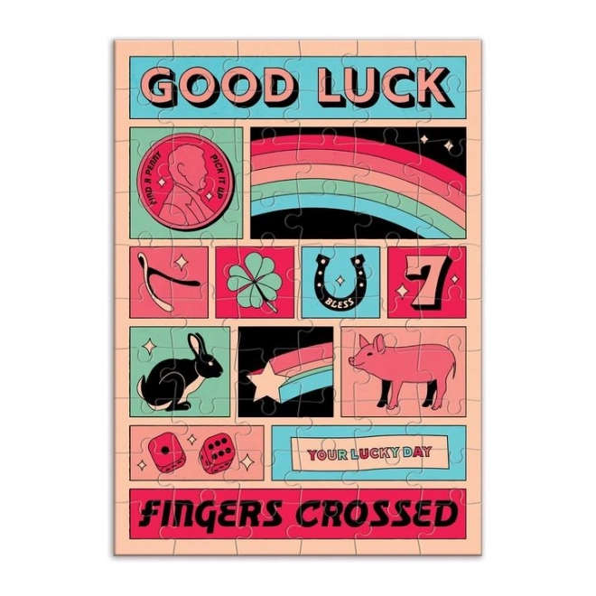 Good Luck Puzzle by Galison