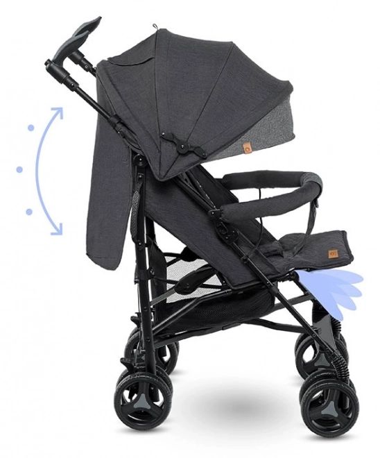 LIONELO Kočárek golfový IRMA – Dark Grey