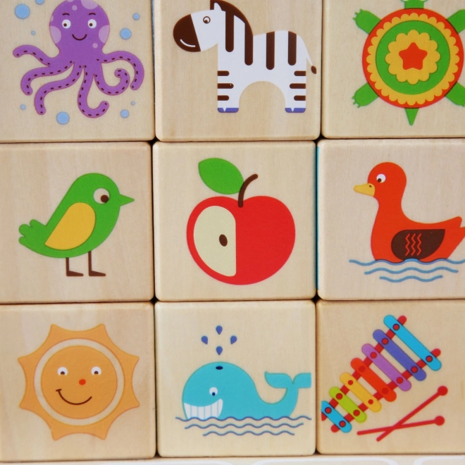 Lucy & Leo Wooden Educational Blocks - English Alphabet Set