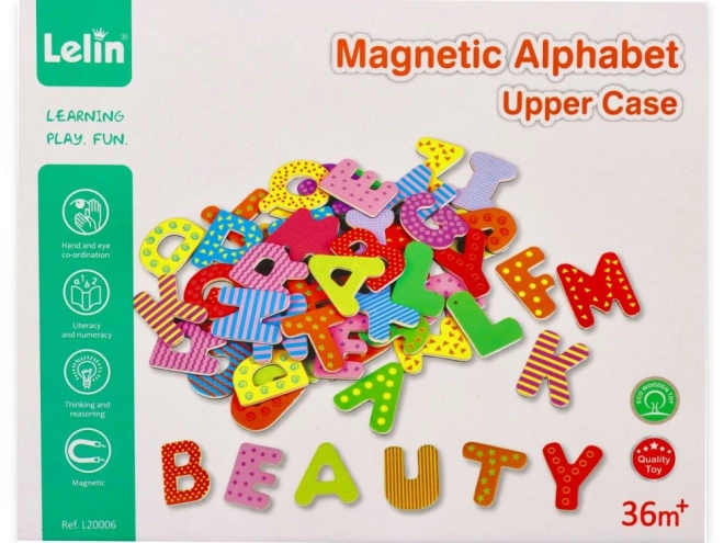 Magnetic Wooden Letters