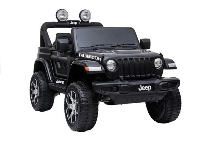 Battery Powered Jeep Wrangler Toy Car - Black
