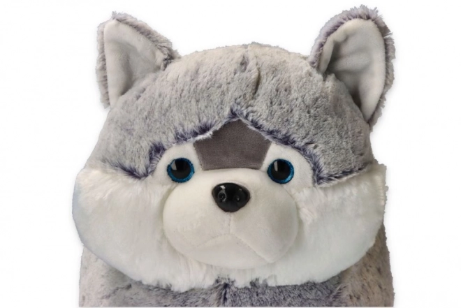 Plush Husky Dog Seat