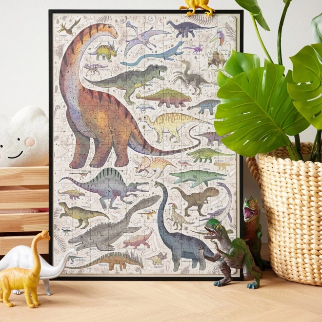 Puzzlove Dinosaurs 200 Piece Puzzle